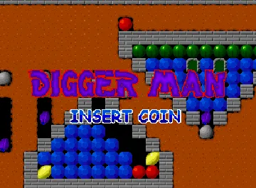 Digger Man (prototype) screen shot title